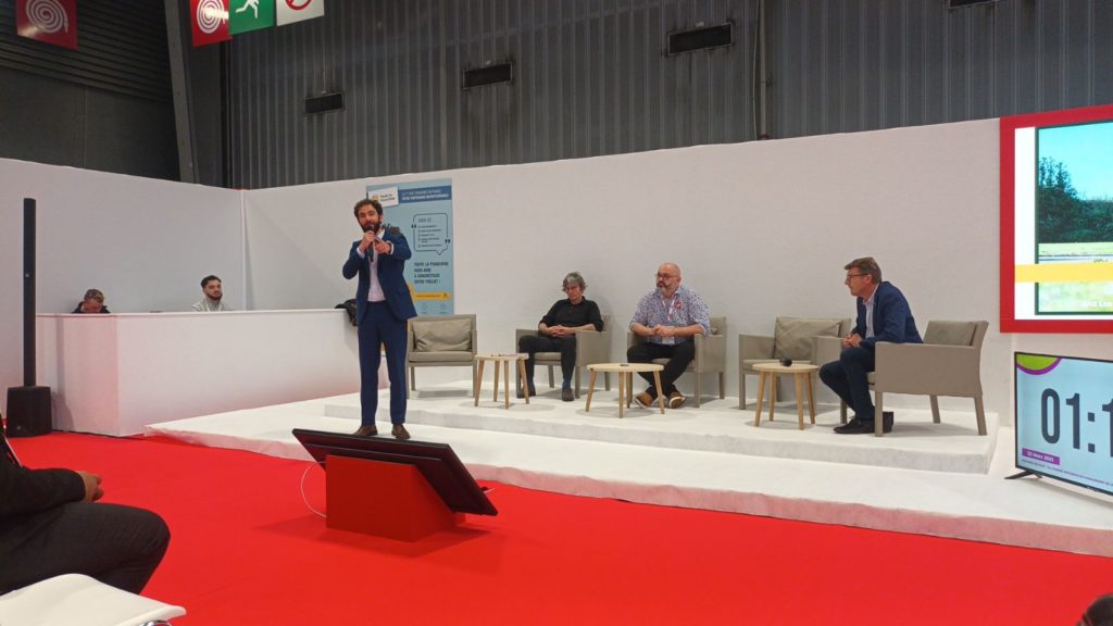 Raphaël Brochard, prise de parole salon franchise expo